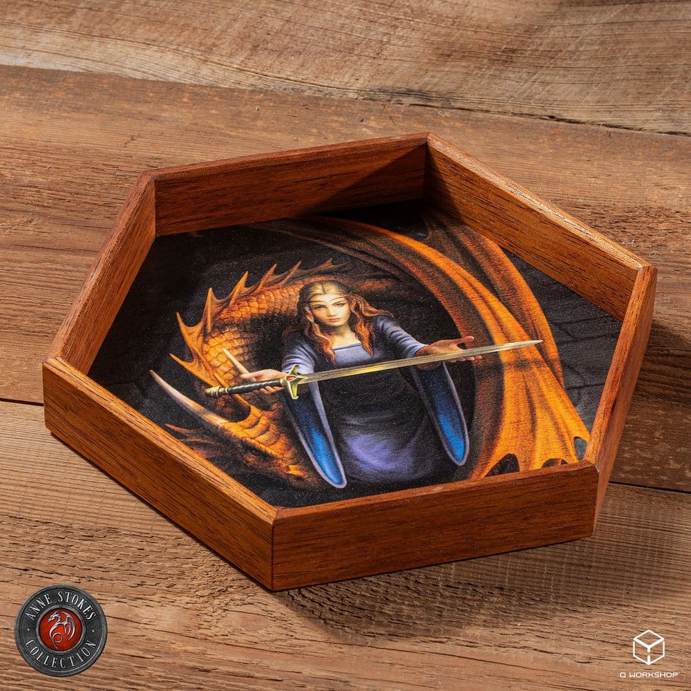 Anne Stokes Bandeja para dados The Truth 20 cm Frikytopia