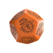 Viridian Jumbo dado Trap Generator Die D12 Naranja