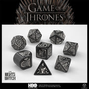 Juego de Tronos Pack de Dados Night's Watch (8)