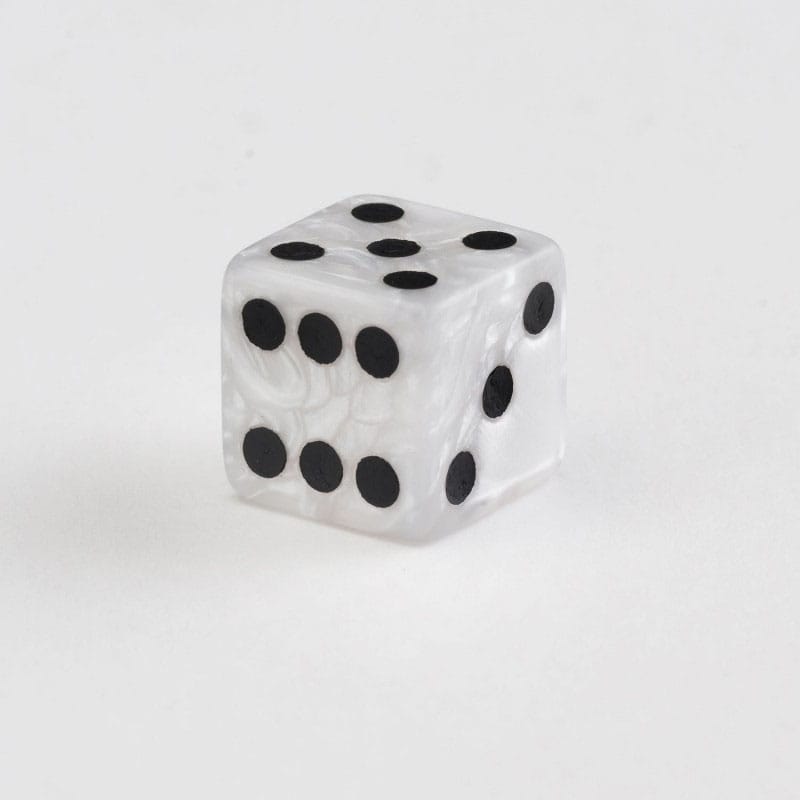 Q Workshop Pack de Dados Full Pack D6 Pearl  (20)