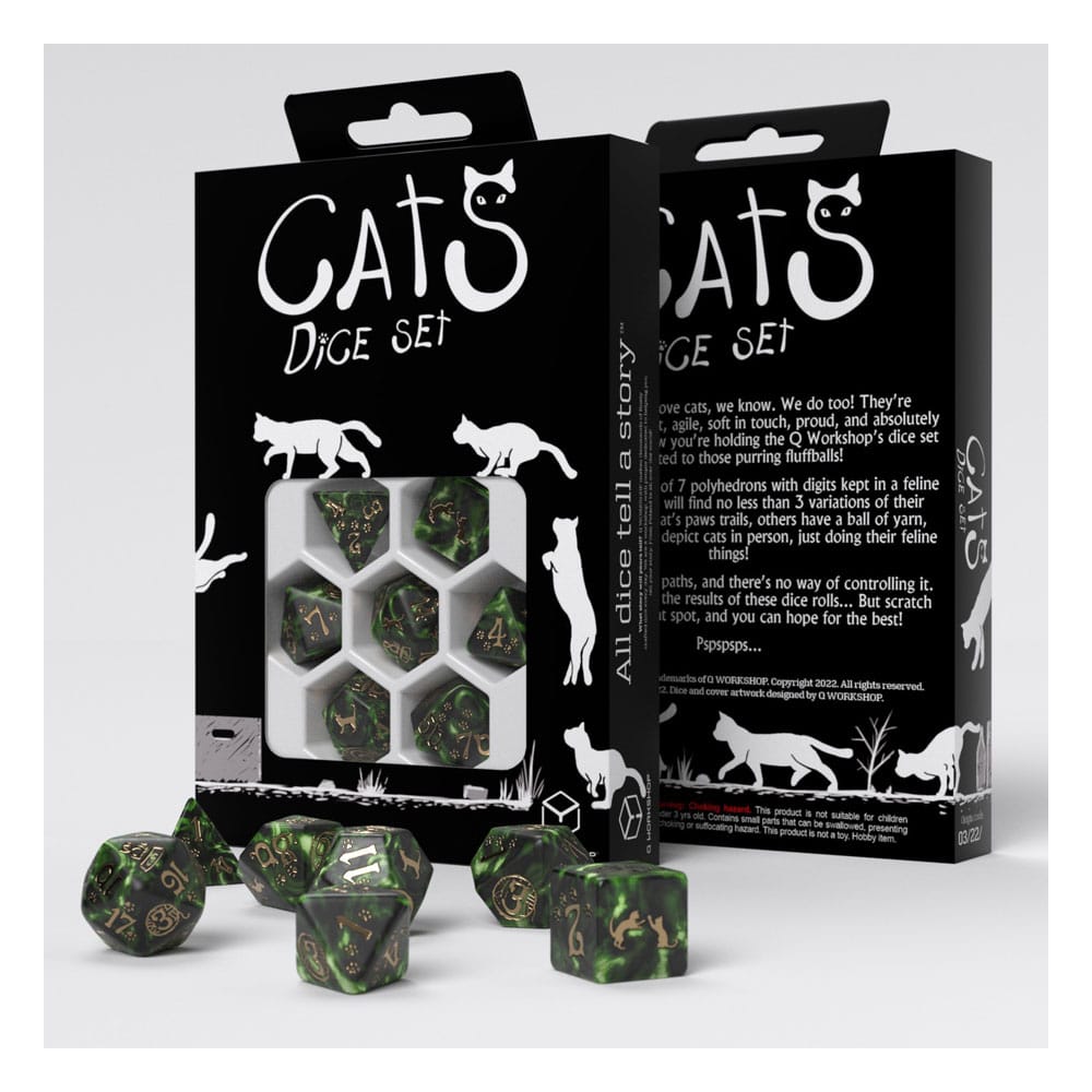 Cats Pack de Dados Pixel