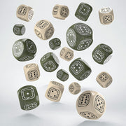 Fortress Compact D6 Pack de Dados Beige&Olive (20)