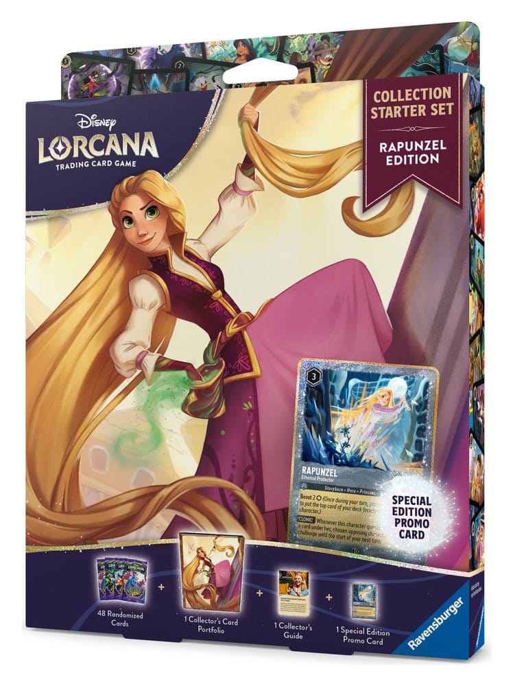 Disney Lorcana TCG Set de Inicio para Coleccionista Edición Rapunzel *Edición Inglés*