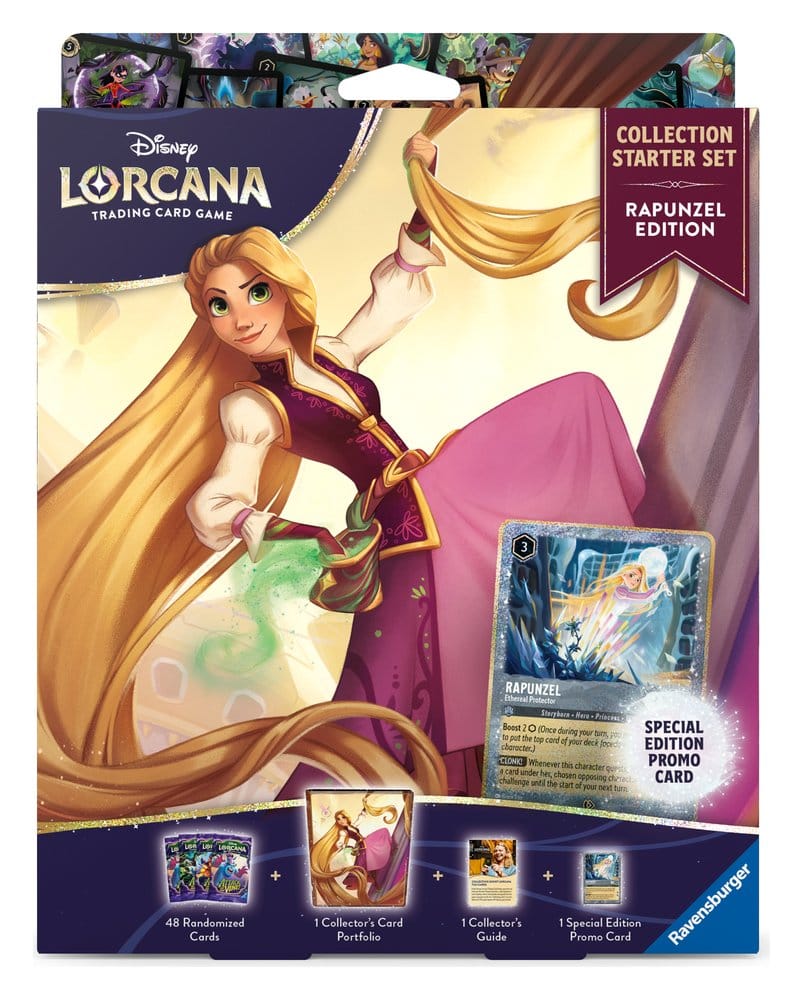 Disney Lorcana TCG Set de Inicio para Coleccionista Edición Rapunzel *Edición Inglés*