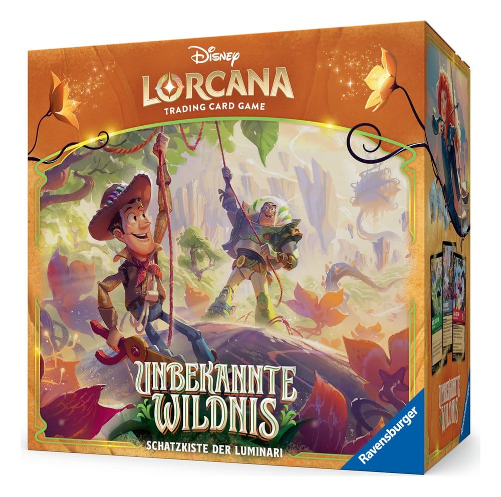 Disney Lorcana TCG Unbekannte Wildnis Illumineer's Trove *Edición Alemana*