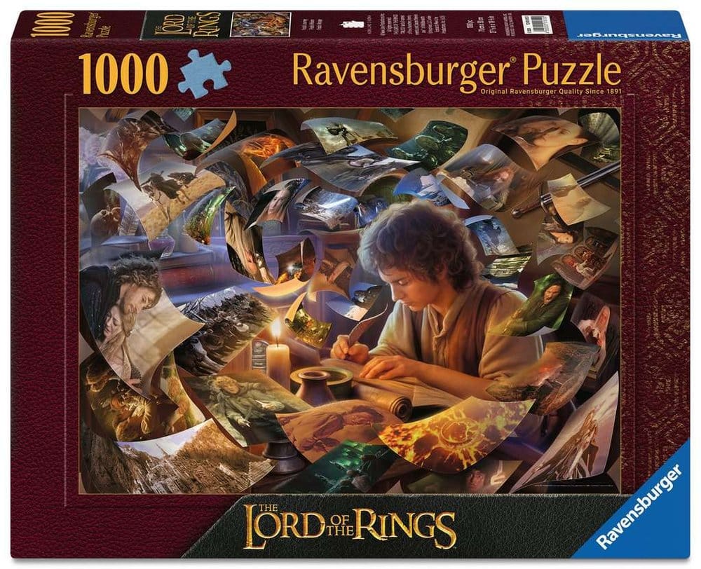 El Señor de los Anillos Puzzle El Viaje de Frodo (1000 Piezas) Frikytopia