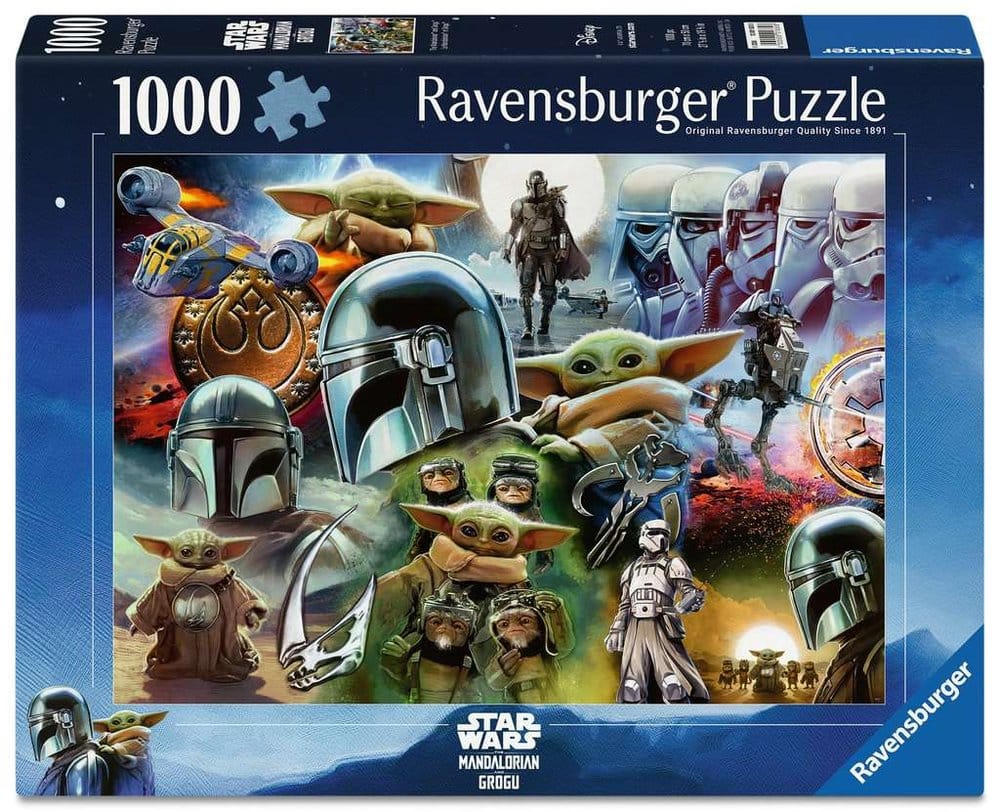 The Mandalorian y Grogu Puzzle (1000 Piezas) Frikytopia
