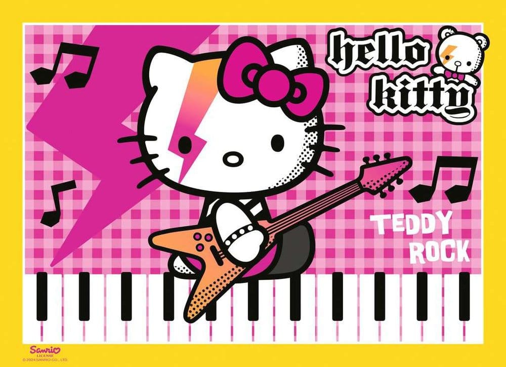 Hello Kitty Pack de 4 Puzzles ¡Vamos, Hello Kitty! (4x100 Piezas)
