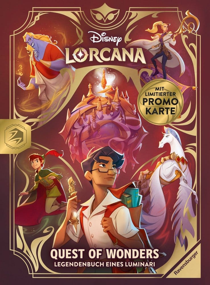 Disney Lorcana TCG Quest of Wonders - Legendenbuch eines Illuminari *Edición Alemán*