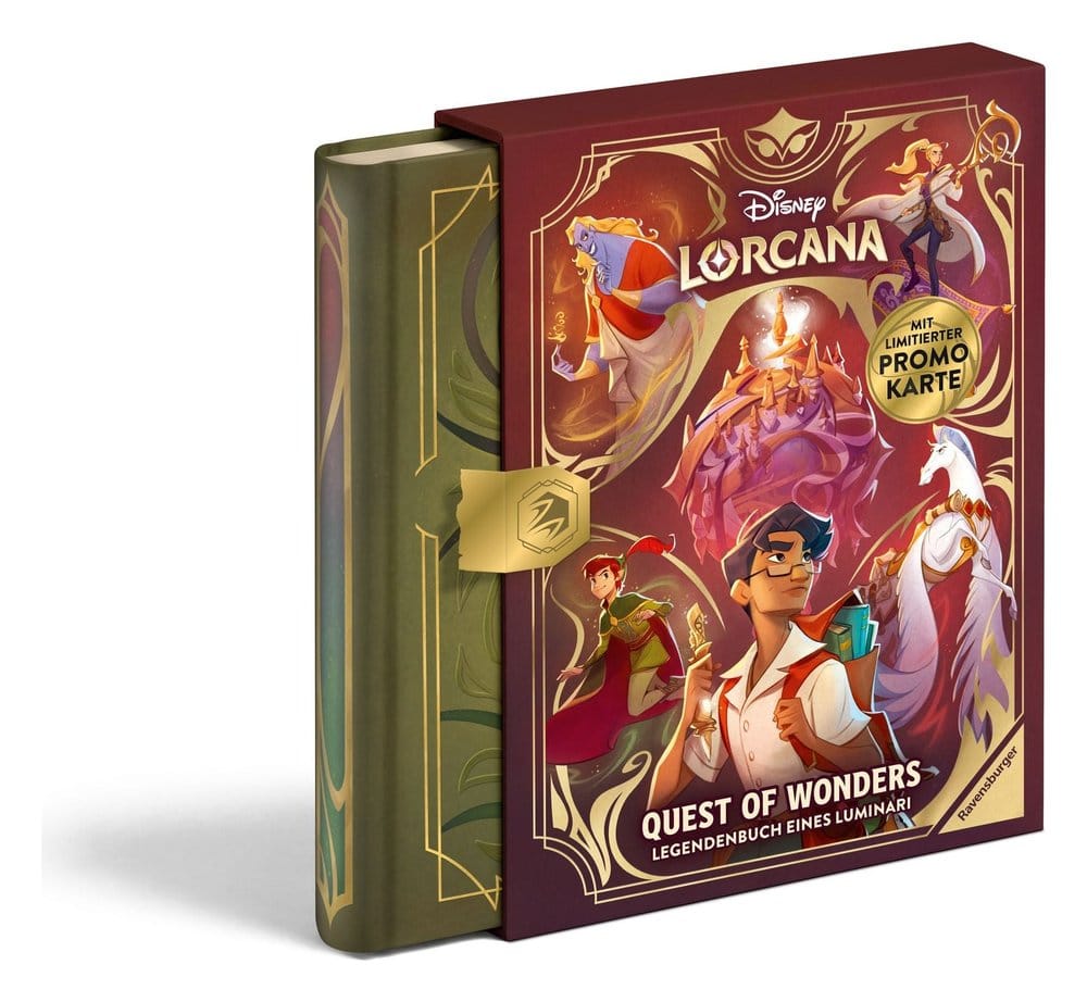 Disney Lorcana TCG Quest of Wonders - Legendenbuch eines Illuminari *Edición Alemán*