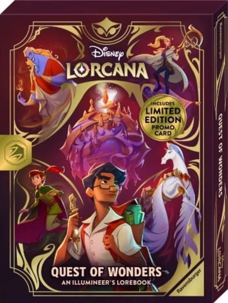 Disney Lorcana TCG Quest of Wonders - An Illumineer's Lorebook *Edición Inglés* Frikytopia