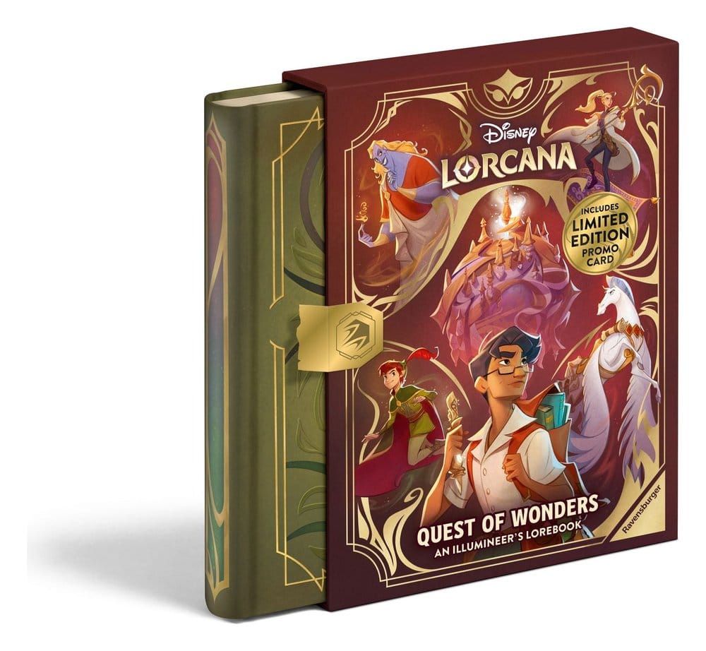 Disney Lorcana TCG Quest of Wonders - An Illumineer's Lorebook *Edición Inglés*