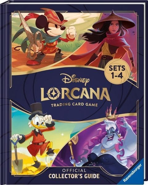 Disney Lorcana TCG Libro La Guía Oficial del Coleccionista: Sets 1-4 *Edición Inglés* Frikytopia