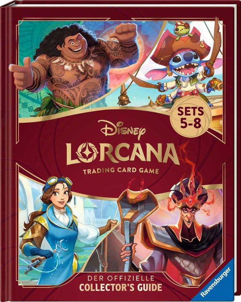 Disney Lorcana TCG Libro La Guía Oficial del Coleccionista: Sets 5-8 *Edición Alemán* Frikytopia