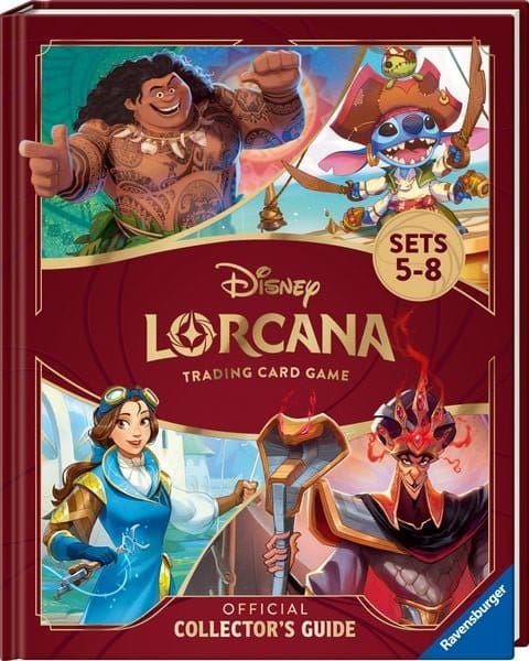 Disney Lorcana TCG Libro La Guía Oficial del Coleccionista: Sets 5-8 *Edición Inglés* Frikytopia