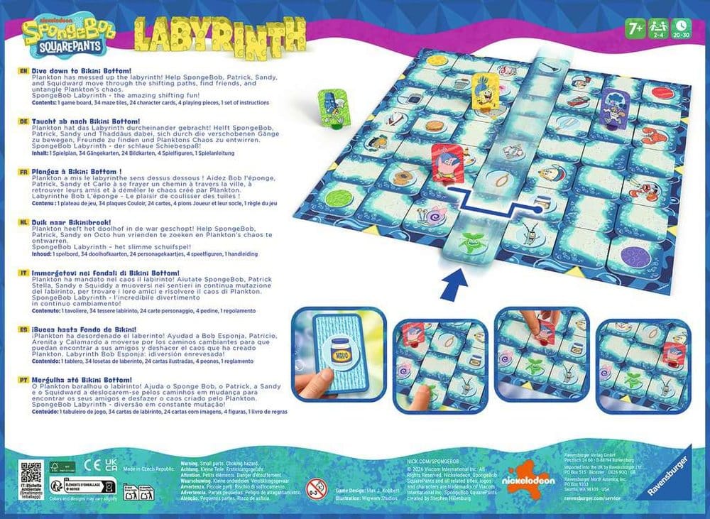 Bob Esponja Labyrinth