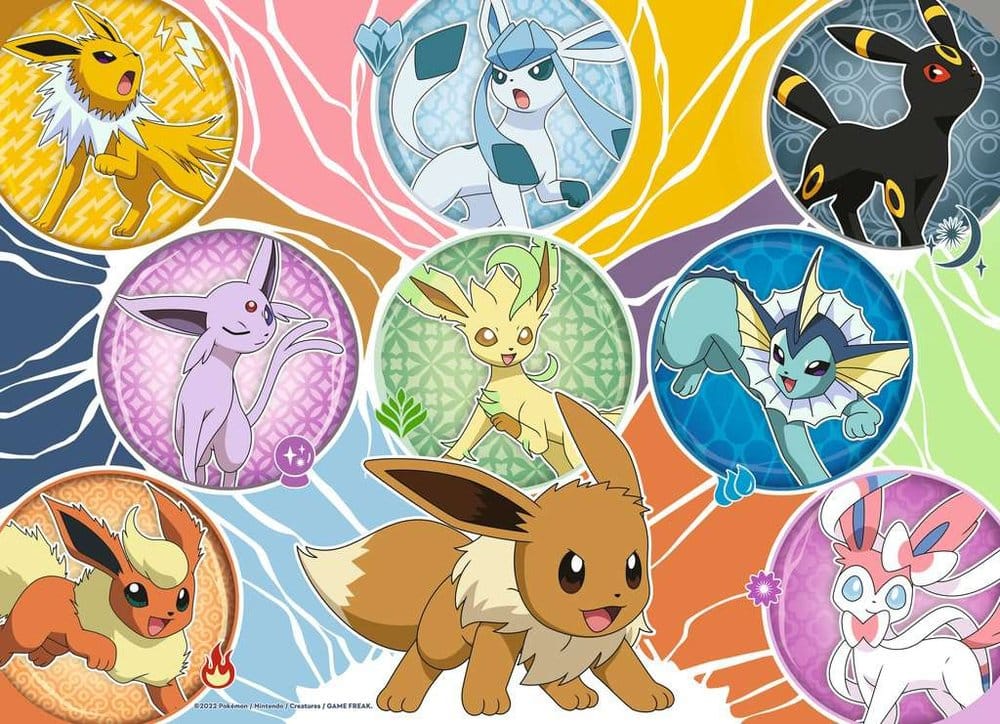 Puzzle Pokemon 4x100pzs