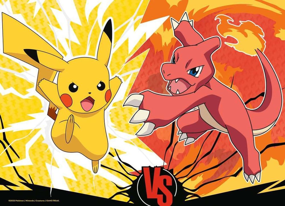 Puzzle Pokemon 4x100pzs
