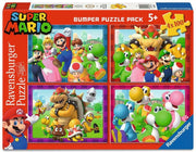 Super Mario Pack de 4 Puzzles ¡Es la hora de Mario! (4x100 Piezas)