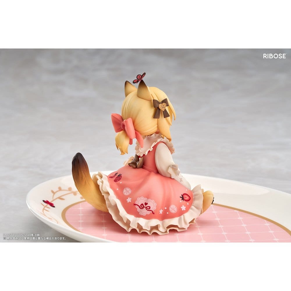 Original Character Figura PVC DLC Series Tea Time Cats Orange Cat 10 cm