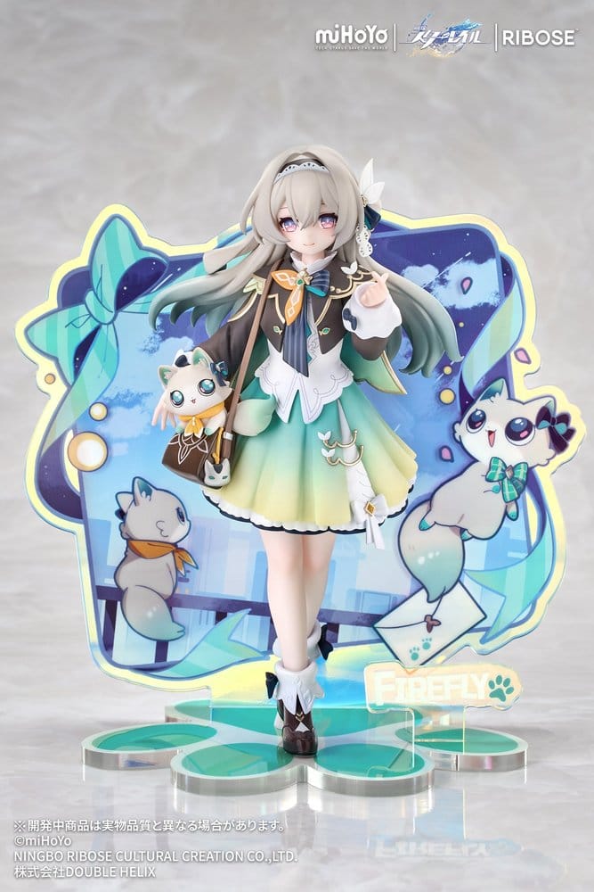Honkai: Star Rail Rise Up+ Chibi Cat Series Figura Mini Firefly Ver. 18 cm Frikytopia