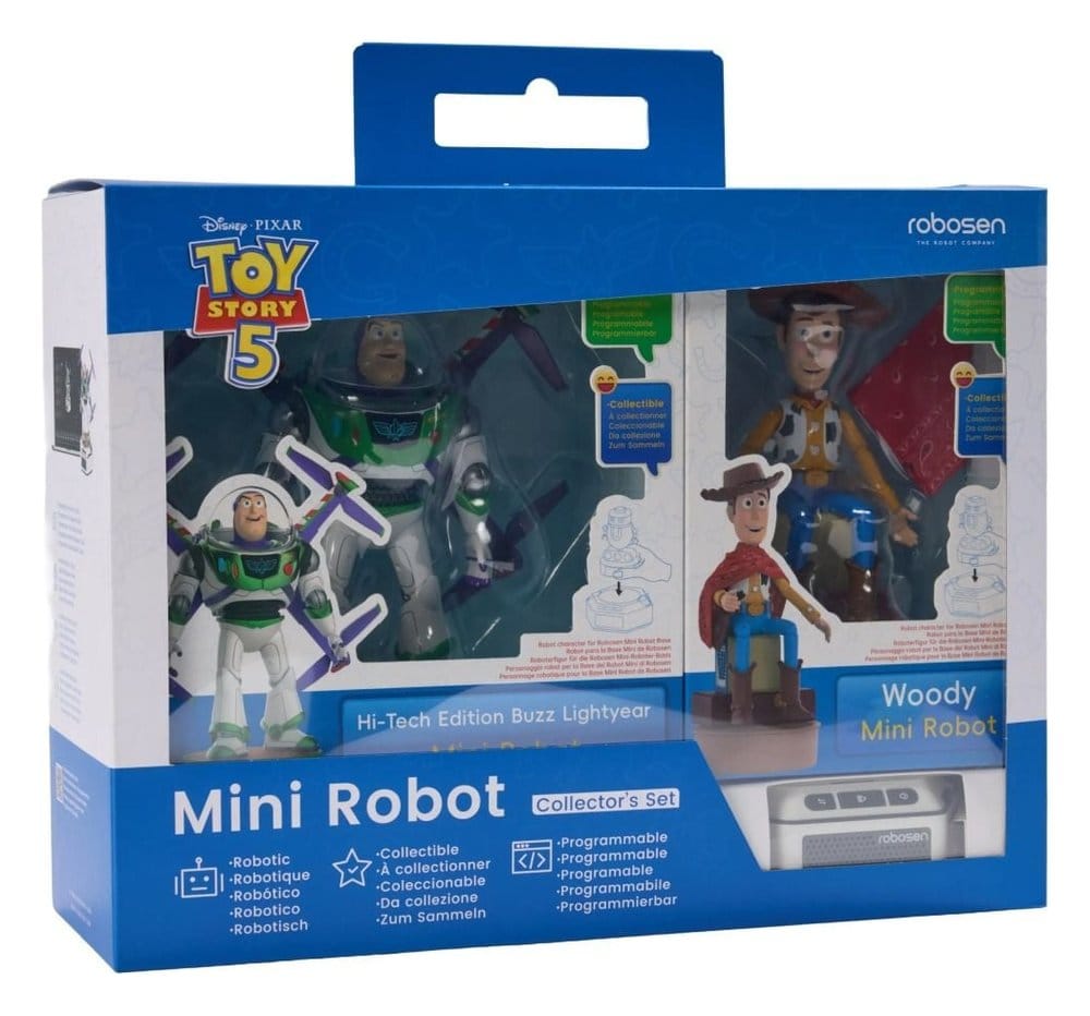 Disney Robot interactivo Toy Story 5 Set - Buzz Lightyear & Woody (Hi-Tech Edition) *Edición Inglés*