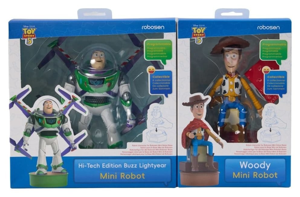 Disney Robot interactivo Toy Story 5 Set - Buzz Lightyear & Woody (Hi-Tech Edition) *Edición Italiana*