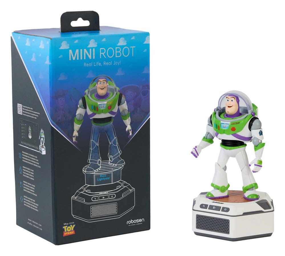 Disney Pixar Toy Story Robot Interactivo Kit - Buzz Lightyear *Edición Italiano* 17 cm