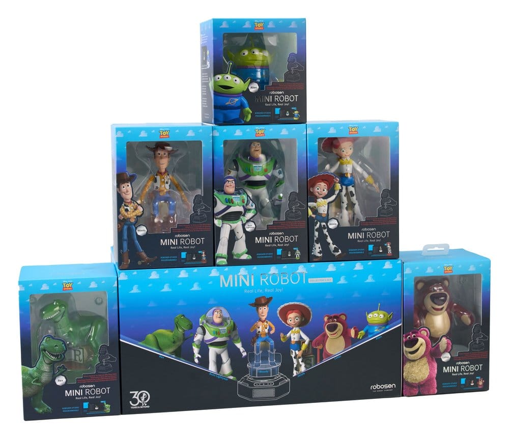 Disney Pixar Toy Story Robot Interactivo 30th Anniversary Collector's Set *Edición Francés* 19 cm