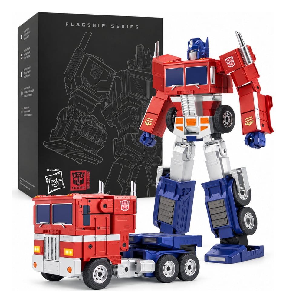 Transformers G1 Flagship Robot Interactivo Optimus Prime (2026 Version) 48 cm