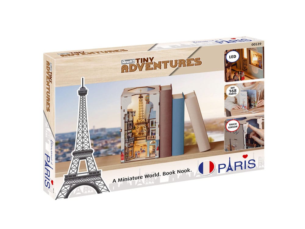 Paris Maqueta Book Nook Tiny Adventures 23 cm