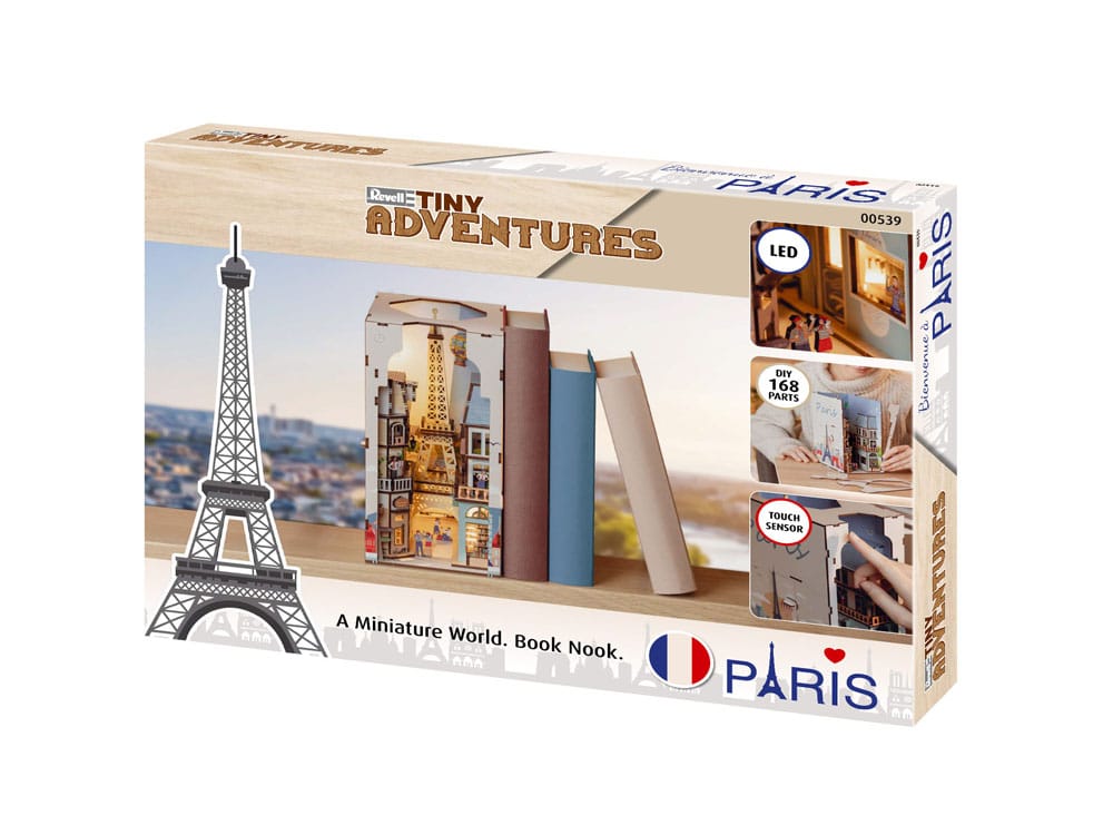 Paris Maqueta Book Nook Tiny Adventures 23 cm