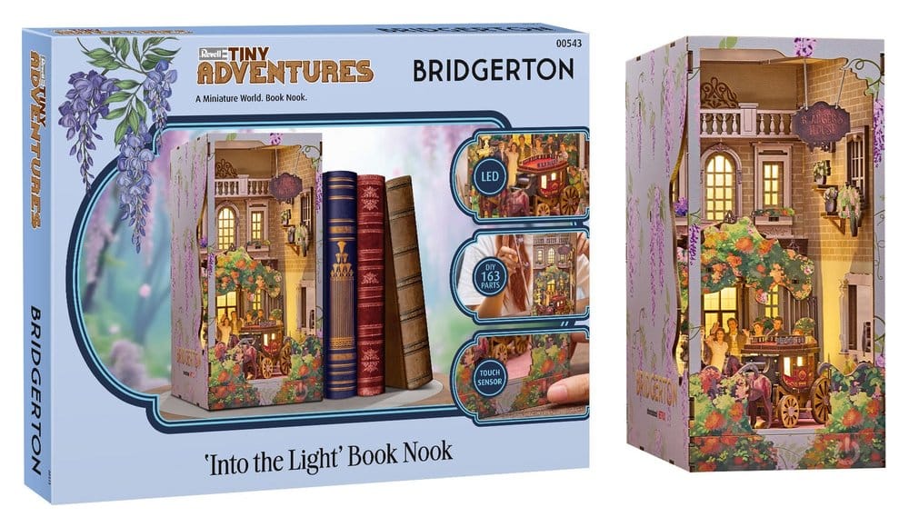 Bridgerton Tiny Adventures Book Nook Mini Diorama Into the Light 18 cm Frikytopia
