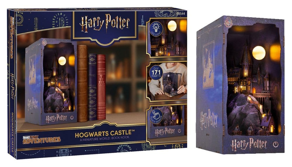 Harry Potter Tiny Adventures Book Nook Mini Diorama Hogwarts Castle 18 cm Frikytopia