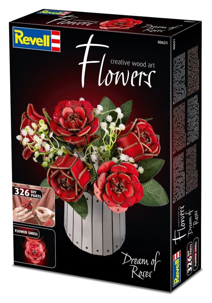 Revell Flowers Flores de Madera Dream of Roses 22 cm