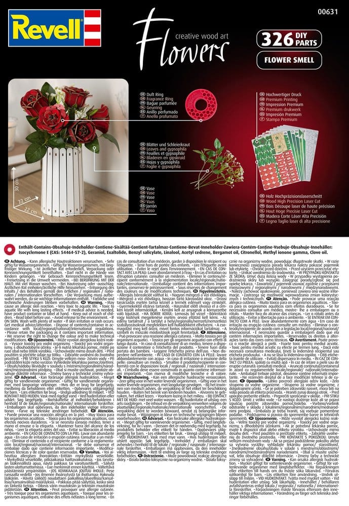 Revell Flowers Flores de Madera Dream of Roses 22 cm