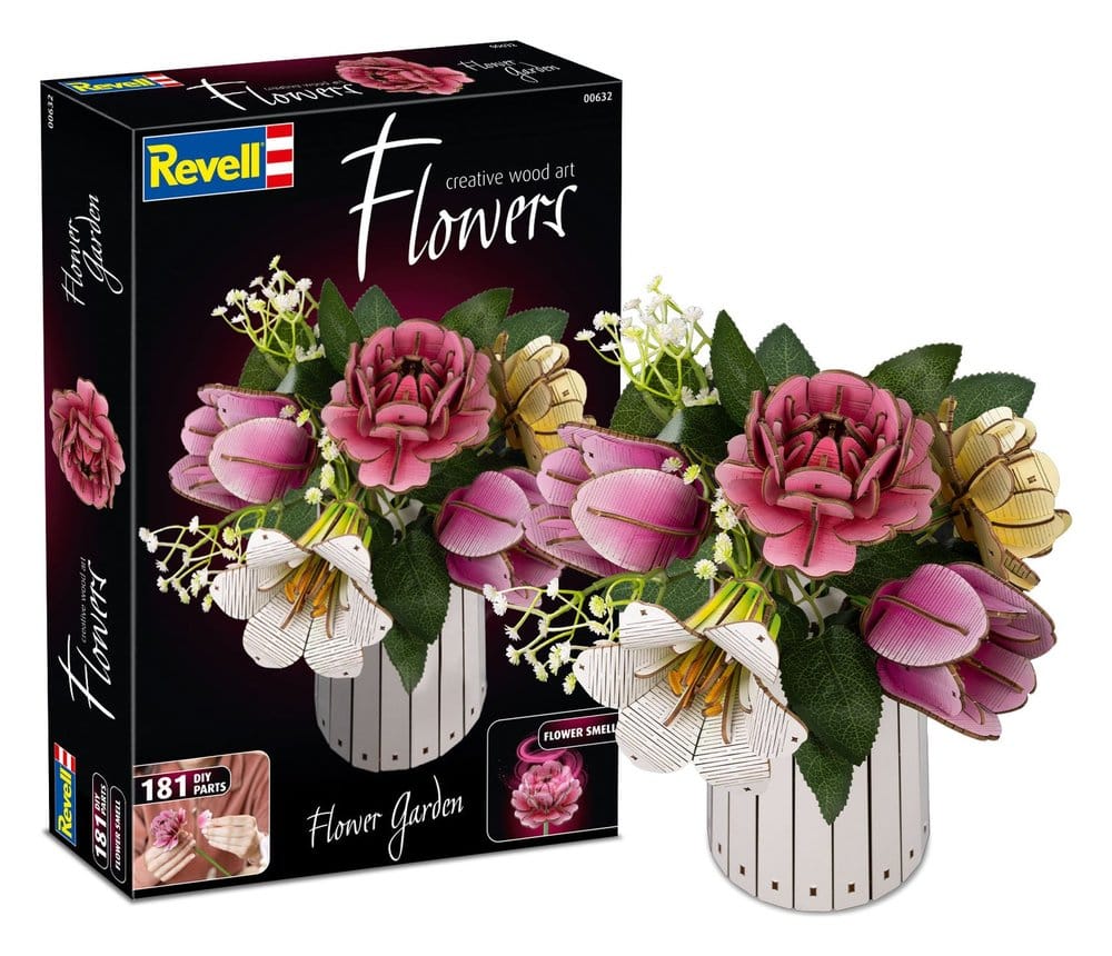 Revell Flowers Flores de Madera Flower Garden 22 cm Frikytopia