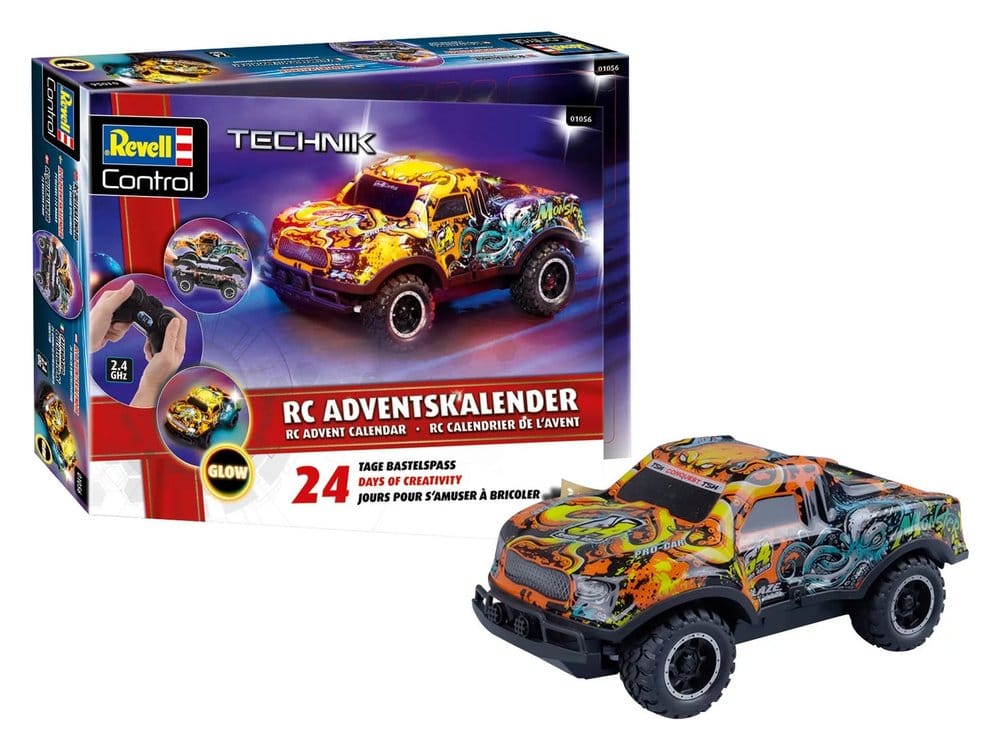 Revell Control Calendario de Adviento RC Car Christmas Driver 28 cm Frikytopia