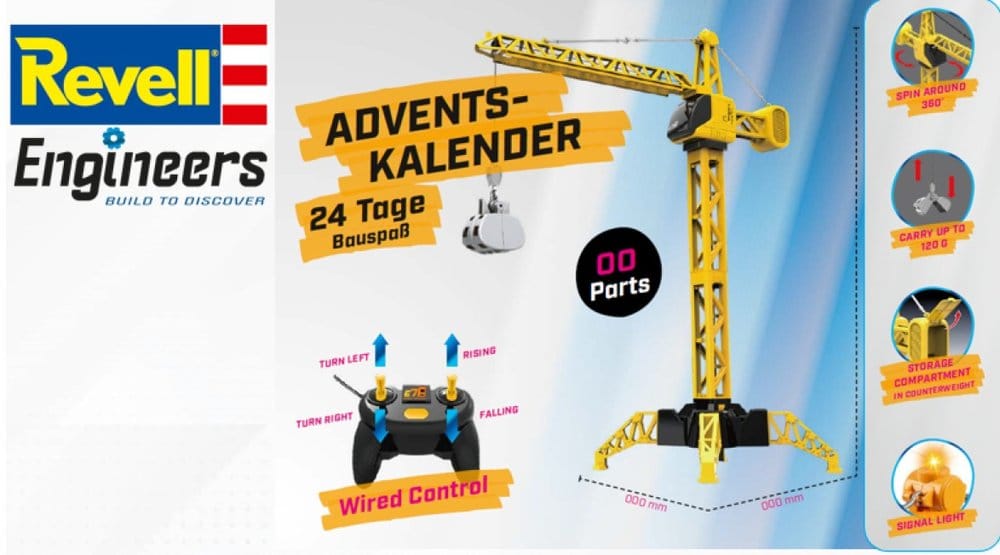Revell Engineers Calendario de Adviento Mega Crane