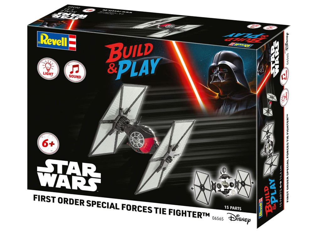 Star Wars Kit de maquetas 1/51 First Order Special Forces TIE Fighter 14 cm