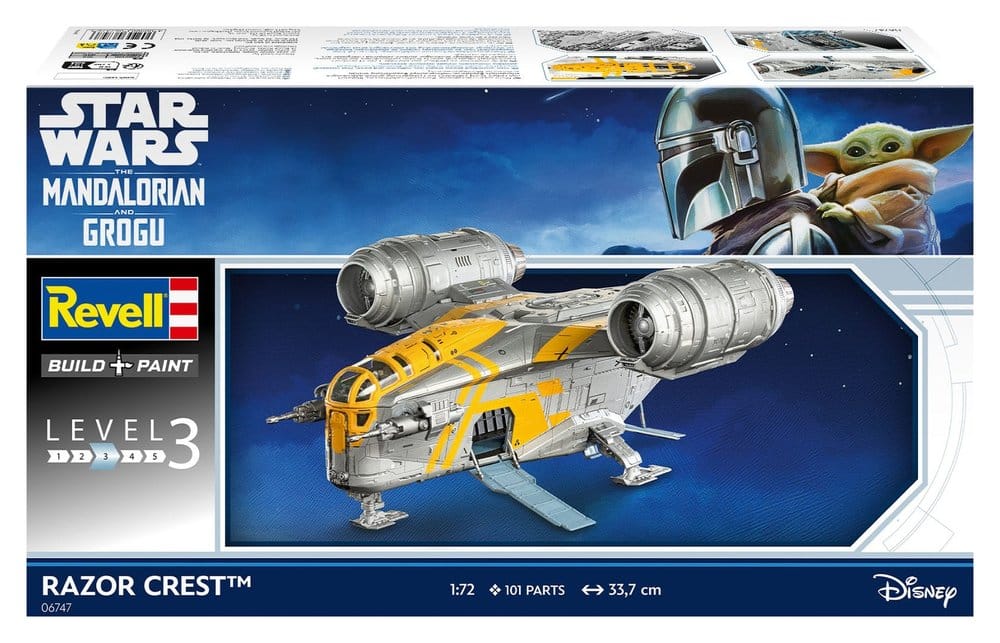 THE MANDALORIAN AND GROGU RAZOR CREST MK