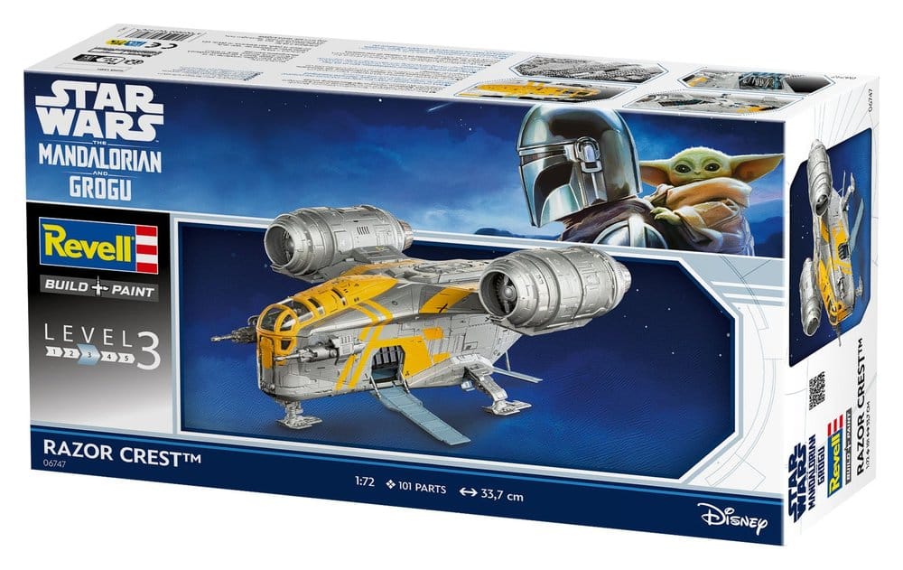 THE MANDALORIAN AND GROGU RAZOR CREST MK