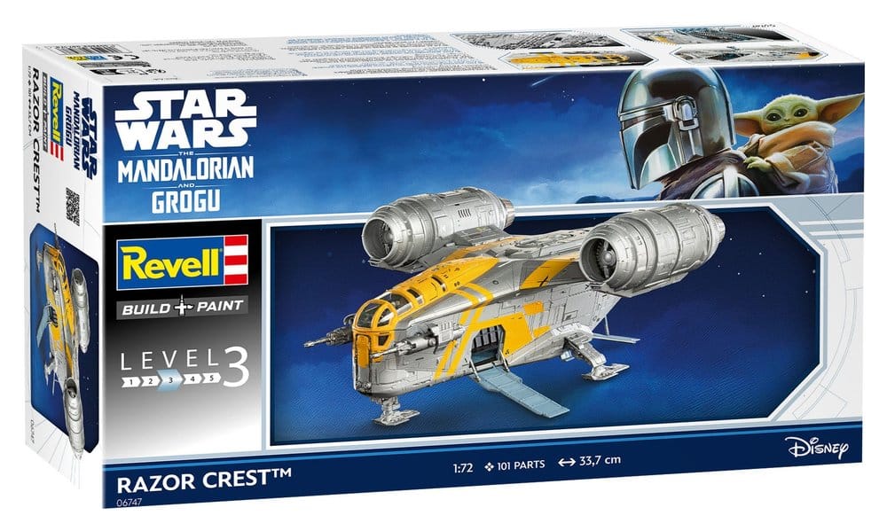THE MANDALORIAN AND GROGU RAZOR CREST MK