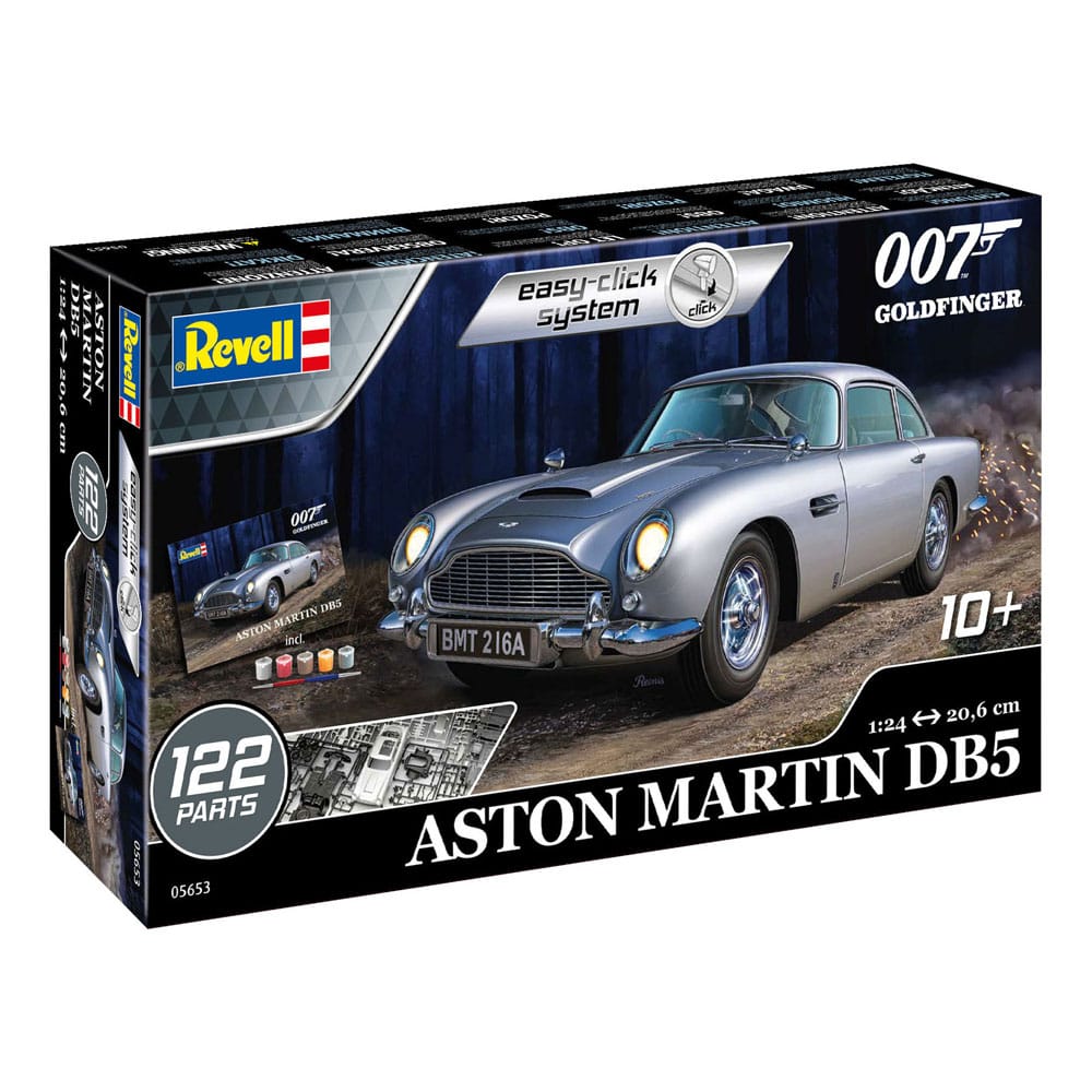 James Bond Kit de maquetas 1/24 Aston Martin DB5 21 cm
