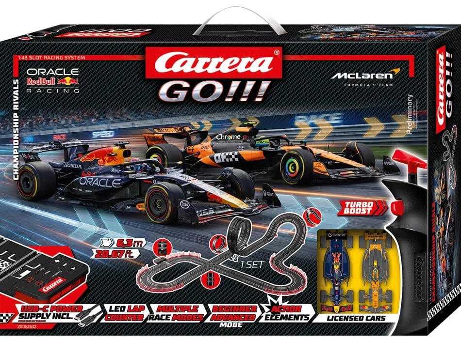 Carrera GO!!! Pista de coches de slot Championship Rivals Frikytopia