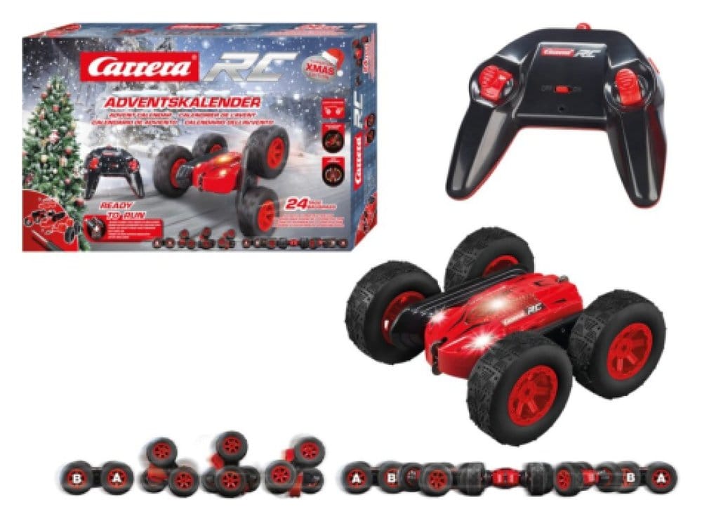 Carrera RC Calendario de Adviento Stunt Car X-Mas Turnator 16 cm Frikytopia