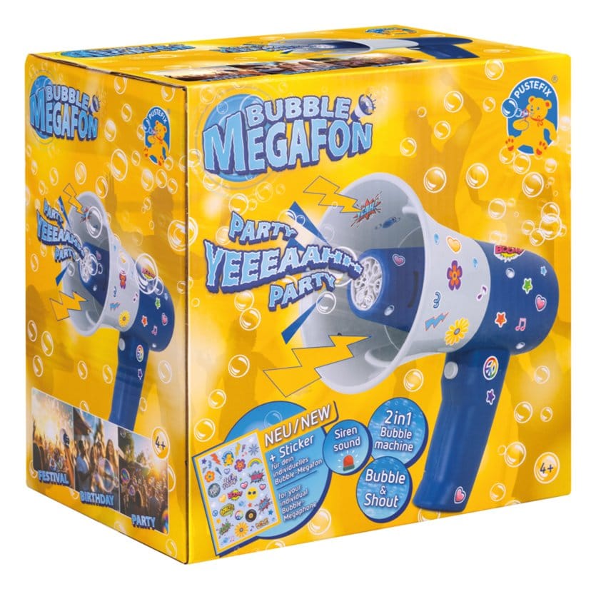 Pustefix Bubble Megáfono Surtido (4)