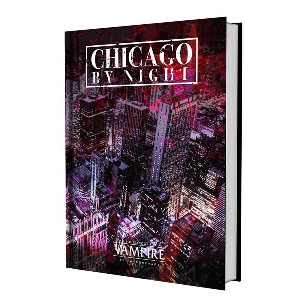 Vampire: The Masquerade 5th Edition RPG libro Chicago By Night Sourcebook *Edición Inglés* Frikytopia