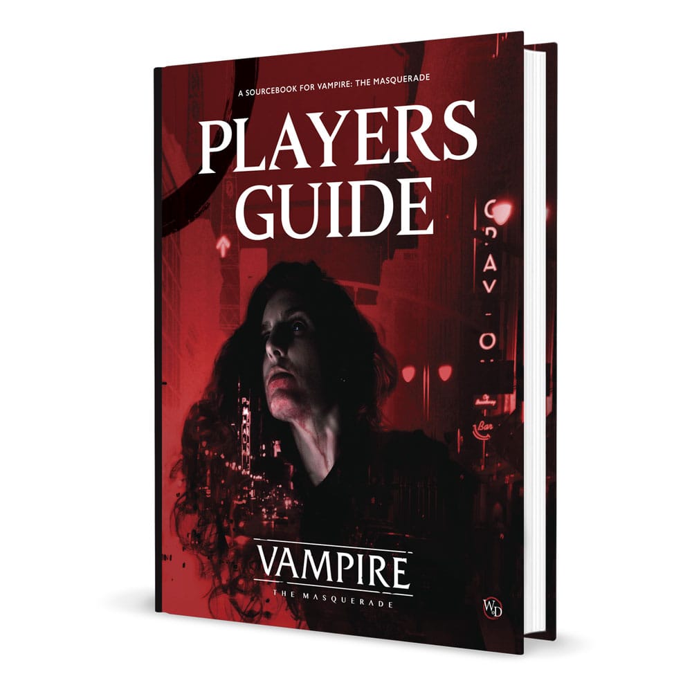 Vampire: The Masquerade 5th Edition RPG libro Players Guide *Edición Inglés* Frikytopia