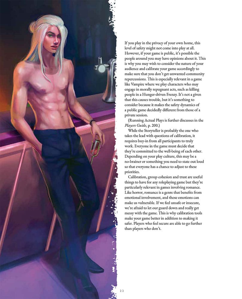 Vampire: The Masquerade 5th Edition RPG libro Blood-Stained Love Sourcebook *Edición Inglés*